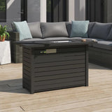 25" H x 42" W Steel Outdoor Fire Pit Table with Lid B120P230250