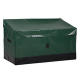 ZUN 130 Gallon Waterproof Deck Box, Portable Outdoor PVC Storage Box for All Weather, Perfect for 76720642