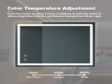 32x24inch Bathroom Led Classy Vanity Mirror with focused backplane,High Lumen,Dimmable Touch,Wall W1992P210431
