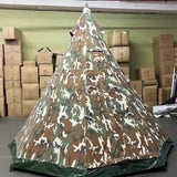SAM&HAIBEI Bell 4 Season 9.85ft Glamping, Hot,Ideal for Family Camping, Hiking,Canvas W2967P228866