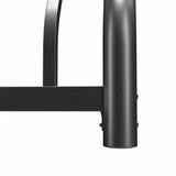 Twin Over Full Metal Bunk Bed, Heavy Duty Metal Bunk Bed Frame, Bunk Bed Twin Over Full with Ladder W1935P279722