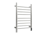 Brushed Nickel Heated Towel Rack for Bathroom,Wall Mounted with Intelligent Touch Screen Timer, 99313636