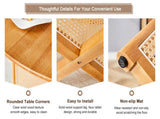 Chinese countryside retro solid wood round simple modern imitation rattan wooden W1151P154825