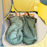 75"D x 38"W x 2.5"H sleeping mat for camping grey 53902474