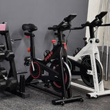 Exercise Bikes For Home, Indoor Cycling Bike With LCD Monitor And Comfortable Seat Cushion For Home 24370064