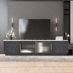 ZUN Modern TV Stand for 70'' TV with 4 Drawers, Media Console Table, Entertainment Center with Large 22399566