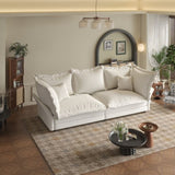 90.55" Modern Comfy Upholstered Sofa Cloud Couch, Deep Seat Couches with Multiple Large Soft W1885P234640