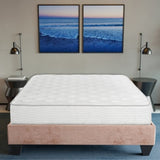 ZUN Premium 9 in. Medium Pocket Spring Mattress - Full Size, White B011P202579