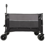 Extra Large 300L Tall Heavy-Duty Folding Wagon Cart with 480lbs Capacity All-Terrain Wheels, Side W2932P289384