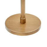 Morven Antique Brass Adjustable Height Accent Table B050P364440