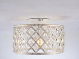 19.6'' Flush Mount Ceiling with Light Kit, Crystal Ceilings with Remote Control,Chandelier W3596P462038