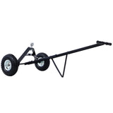 Trailer Dolly with Pneumatic Tires - 600 Lb. Maximum Tongue Weight Capacity, black color W46542295