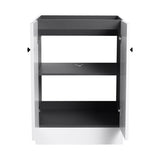 24" Freestanding Bathroom Vanity & 2 Soft-Close Cabinet Doors -Excluding Sink W999P241064