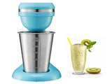 Milkshake Maker, 100W Drink Mixer Machine, Single-Head Blender with Dual-Speed Settings and 12148025
