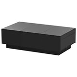 ON-TREND Coffee with 2 large Hidden Storage Compartment, Extendable Cocktail WF303591AAB