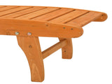 183*58*36.5cm Outdoor Garden Fir With Wheels And Drawers Two-Speed Adjustment Garden Wooden Bed 26963924