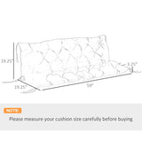 Set of 4 Outdoor Chair Cushion 64895579