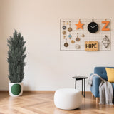 150cm Detachable Artificial Green Cypress Tree Realistic Tall Faux Plant for Indoor and Outdoor W2945P322200