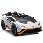 ZUN Lamborghini Huracan Sto 24V Kids Electric Ride-On Drift Car: Speeds 1.86-5.59 MPH, Ages 3-8, Foam W1396P155007