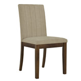 ZUN Upholstered Channel-back Dining Chair Set of 2 B035P265993