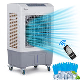 ZUN 3 in 1 Portable Evaporative Cooler,Indoor,Outdoor,2647CFM Personal Air Cooler with remote control 61642230