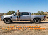 Running Boards Compatible with 2019-2026 Dodge Ram 1500 New Body Crew Cab, 6 inch Two-Stair Side W3611P453312