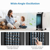3-in-1 Air Cooler, Fan & Humidifier - Honeycomb Cooling Pad, Anion Generator, Remote Control & 26954990