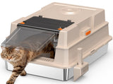 STAINLESS STEEL CAT LITTER BOX BIG SIZE W1612P461521