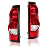 ZUN 1999-2002 Red Rear Tail Lights Pair For Chevy Silverado/1999-2006 GMC Sierra 43814764