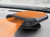12V Cigarette Lighter Powered Car, 150W Heat and Fan Modes, Rotatable Dash Mount Vehicle 46910568