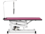 42.5INCH HYDRAULIC PET GROOMING TABLE PINK COLOR 46798649