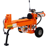 Log Splitter Portable 20 Ton Auto Return Ram System Gear Pump 7HP Engine Horizontal Full Beam Steel W465P183323