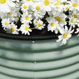 ZUN Garden Bed、 Galvanized Planter 42685978