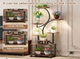 Plant Stand Indoor with Grow Lights - 62" Tall Plant Shelf, Lighted Corner Plant Stands for Indoor 63178414