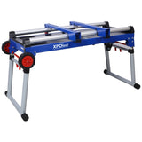 Miter Saw Stand, 5-in-1 Portable Workbench, Quick Folding Work Table with Detachable Miter Saw Stand W465P200262