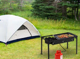 Outdoor Camp Stove High Pressure Propane Gas Cooker Portable Cast Iron Patio 17328153