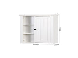 Bathroom Wooden Wall Cabinet with a Door 20.86x5.71x20 inch 03968615