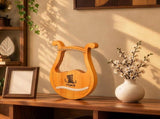 Panda 16-String Box Lyre Harp Natural Sapele Wood Finish 44308462