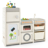 Multipurpose Toy Chest/ learning table with Magnetic Whiteboard 28881746