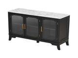 Storage cabinet in the entrance to the living and dining room, large storage space, 3 doors, stylish N780P330602B
