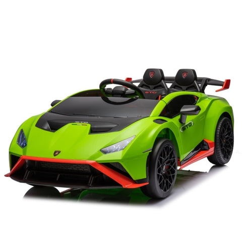 ZUN Lamborghini Huracan Sto 24V Kids Electric Ride-On Drift Car: Speeds 1.86-5.59 MPH, Ages 3-8, Foam W1396P155008