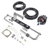 90 HP Marine Hydraulic Steering System with Two-Way Locking Valve, High-Pressure Pump & 2X 24ft 92360276