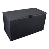 ZUN 120gal 460L Outdoor Garden Plastic Storage Deck Box Chest Tools Cushions Toys Lockable Seat 62361344