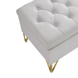 Upholstered storage rectangular bench for Entryway Bench,Bedroom end of Bed bench foot of the W2082P176730