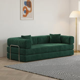 78.8inch Modular Sectional, Convertible Pudding Block, Floor Standing Bed Arm Comfort W3147P278115