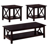 Dark Merlot 3-piece Occasional Set B062P145479