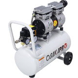 1.5HP Silent Oil-Free Air Compressor 8 Gallon, Oil-Free, Electric Shop Air Compressor W46564405