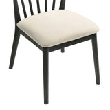 2 Pieces Set Dining Side Chair Rustic Modern Farmhouse Design Retro Design Easy to Assembly W2537P214243