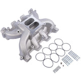 Dual Plane Carbureted Mid-Rise Intake Manifold Fits for Chevy Corvette LS1/LS2/LS6 5.7 6.0L Cadillac 91494200