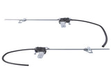 2Pcs Front Driver and Passenger Power Window Regulator with Motor Fit for Freightliner FLD112 120 67214842